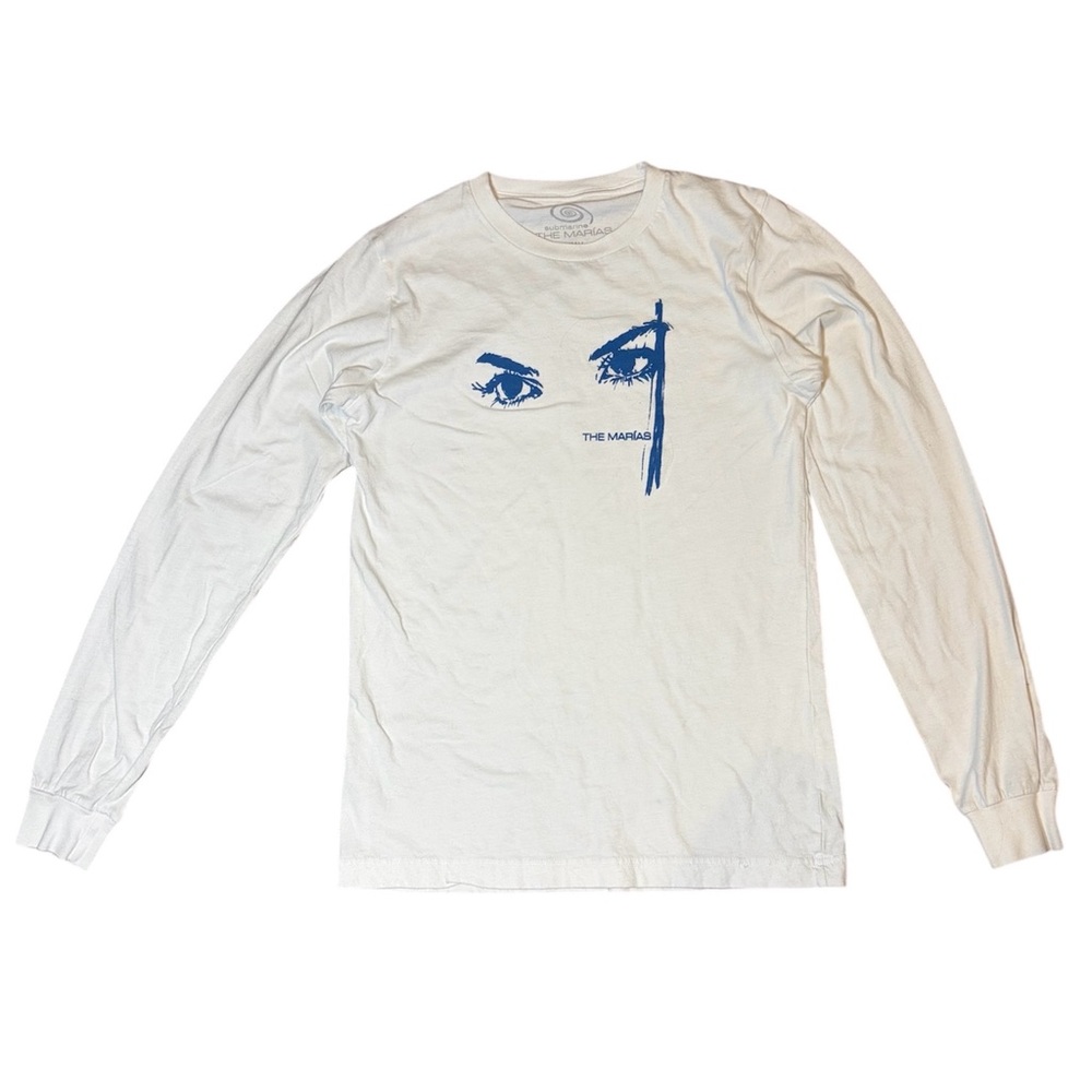 White Long Sleeve Graphic T-Shirt